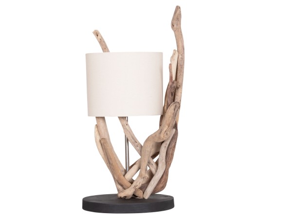 ΕΠΙΤΡΑΠΕΖΙΟ ΦΩΤΙΣΤΙΚΟ BRAMBLE HM4873 DRIFTWOOD & ΛΕΥΚΟ ΚΑΠΕΛΟ Φ28x65Υεκ.