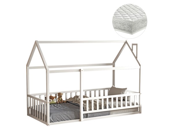 ΚΡΕΒΑΤΙ ΠΑΙΔΙΚΟ ΜΕ ΣΤΡΩΜΑ HOUSER HM21315.01 ΞΥΛΟ ΠΕΥΚΟΥ ΣΕ ΛΕΥΚΟ--ΣΤΡΩΜΑ 90x190εκ ΚΡΕΒΑΤΙ ΠΑΙΔΙΚΟ ΜΕ ΣΤΡΩΜΑ HOUSER HM21315.01 ΞΥΛΟ ΠΕΥΚΟΥ ΣΕ ΛΕΥΚΟ--ΣΤΡΩΜΑ 90x190εκ