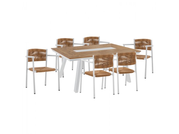 ΣΕΤ ΤΡΑΠΕΖΑΡΙΑ 7ΤΜΧ ΜΕ ΤΡΑΠΕΖΙ POLYWOOD 200Χ94 & ΠΟΛΥΘΡΟΝΕΣ ΛΕΥΚΕΣ HM11648 ΣΕΤ ΤΡΑΠΕΖΑΡΙΑ 7ΤΜΧ ΜΕ ΤΡΑΠΕΖΙ POLYWOOD 200Χ94 & ΠΟΛΥΘΡΟΝΕΣ ΛΕΥΚΕΣ HM11648