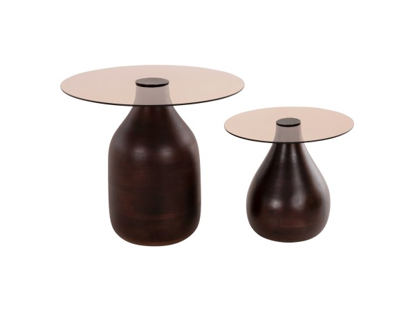 ΒΟΗΘΗΤΙΚΑ ΤΡΑΠΕΖΑΚΙΑ 2ΤΜΧ CHANG HM9668 ΞΥΛΟ MANGO-ΓΥΑΛΙ TOP Φ55x49,5Υ & Φ40x36,5Υεκ. ΒΟΗΘΗΤΙΚΑ ΤΡΑΠΕΖΑΚΙΑ 2ΤΜΧ CHANG HM9668 ΞΥΛΟ MANGO-ΓΥΑΛΙ TOP Φ55x49,5Υ & Φ40x36,5Υεκ.