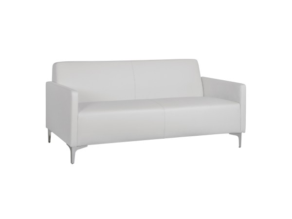 ΚΑΝΑΠΕΣ 3ΘΕΣΙΟΣ NELLIE HM3159.32 ΜΕ ΛΕΥΚΟ PU 163x71x71Υ εκ.