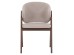 ΚΑΡΕΚΛΑ HANA HM9746.11 RUBBERWOOD ΣΕ ΜΑΥΡΟ ΧΡΩΜΑ-ΓΚΡΙ ΥΦΑΣΜΑ 55,5x60x85Yεκ.