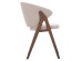 ΚΑΡΕΚΛΑ HANA HM9746.11 RUBBERWOOD ΣΕ ΜΑΥΡΟ ΧΡΩΜΑ-ΓΚΡΙ ΥΦΑΣΜΑ 55,5x60x85Yεκ.