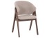 ΚΑΡΕΚΛΑ HANA HM9746.11 RUBBERWOOD ΣΕ ΜΑΥΡΟ ΧΡΩΜΑ-ΓΚΡΙ ΥΦΑΣΜΑ 55,5x60x85Yεκ.