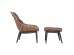 ΠΟΛΥΘΡΟΝΑ LOUNGE ΜΕ ΥΠΟΠΟΔΙΟ REMVAZZO HM6561.01 ΑΛΟΥΜΙΝΙΟ ΓΚΡΙ--WICKER 89x94x98Υεκ