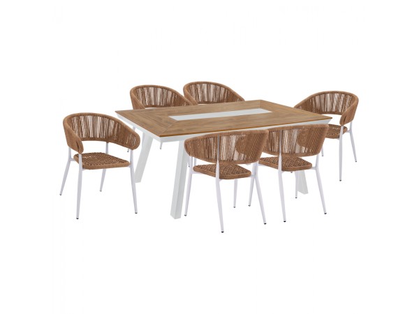 ΣΕΤ ΤΡΑΠΕΖΑΡΙΑ 7ΤΜΧ ΜΕ ΤΡΑΠΕΖΙ POLYWOOD 200Χ94 & ΠΟΛΥΘΡΟΝΕΣ ΛΕΥΚΕΣ HM11425 ΣΕΤ ΤΡΑΠΕΖΑΡΙΑ 7ΤΜΧ ΜΕ ΤΡΑΠΕΖΙ POLYWOOD 200Χ94 & ΠΟΛΥΘΡΟΝΕΣ ΛΕΥΚΕΣ HM11425