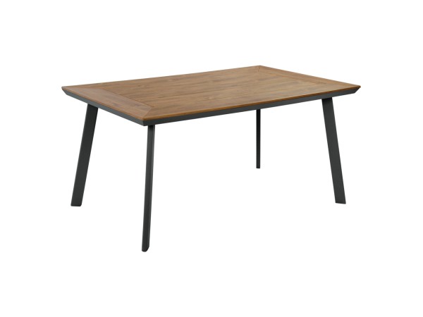 ΤΡΑΠΕΖΙ ΑΛΟΥΜΙΝΙΟΥ TABER ΜΕ POLYWOOD HM5132.12 ΓΚΡΙ 160x92x72