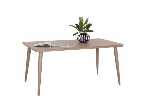 ΤΡΑΠΕΖΙ ΑΛΟΥΜΙΝΙΟΥ ΟΡΘΟΓΩΝΙΟ HIGER HM6291.04 ΚΑΠΟΥΤΣΙΝΟ 160x90x78Υεκ.