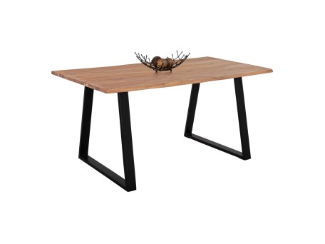 ΤΡΑΠΕΖΙ ΤΡΑΠΕΖΑΡΙΑΣ SOFIA SLIM HM8500.11 ΜΑΣΙΦ ΞΥΛΟ ΑΚΑΚΙΑΣ 160x90x76Υ εκ.