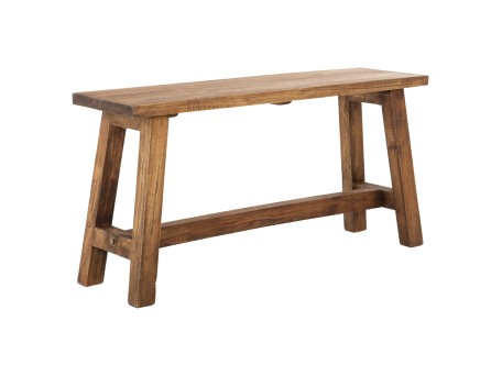 ΒΟΗΘΗΤΙΚΟ ΤΡΑΠΕΖΑΚΙ RANCH HM9752 ΞΥΛΟ ΜΑΟΝΙ ΣΕ ΦΥΣΙΚΟ ΧΡΩΜΑ 90x25x45Yεκ.