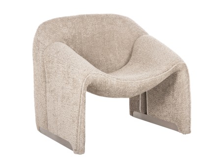 ΠΟΛΥΘΡΟΝΑ SPINER HM9599.08 ΜΠΕΖ ΜΠΟΥΚΛΕ ΥΦΑΣΜΑ 81x64x74Υεκ.