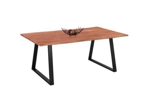 ΤΡΑΠΕΖΙ ΤΡΑΠΕΖΑΡΙΑΣ SOFIA SLIM HM8501.11 ΑΠΟ ΜΑΣΙΦ ΞΥΛΟ ΑΚΑΚΙΑΣ 200x100x77Υ εκ.