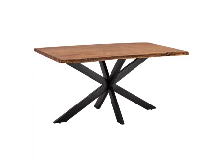 ΤΡΑΠΕΖΙ ΤΡΑΠΕΖΑΡΙΑΣ MONTANA SUPERIOR 3,5 ΠΑΧΟΣ ΜΑΣΙΦ ΑΚΑΚΙΑΣ HM8481.11 160x90x77Υ εκ.