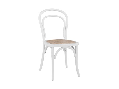 ΞΥΛΙΝΗ ΚΑΡΕΚΛΑ ΒΙΕΝΝΗΣ ALIYAH ΣΤΟΙΒΑΖΟΜΕΝΗ ΑΠΟ ΞΥΛΟ ΟΞΙΑΣ ΣΕ ΛΕΥΚΟ ΜΑΤ HM8644.03 45x54x89