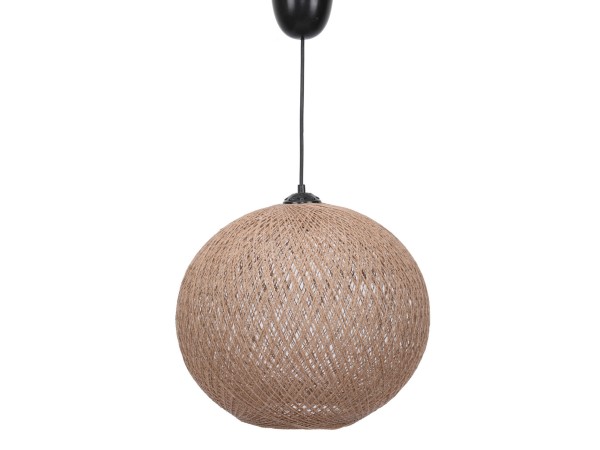 ΦΩΤΙΣΤΙΚΟ ΟΡΟΦΗΣ ΕΣΩΤΕΡΙΚΟΥ ΧΩΡΟΥ ΚΡΕΜΑΣΤΟ ΑΠΟ ΣΧΟΙΝΙ ΜΠΕΖ HM7383.01 Φ38x70Υ εκ.