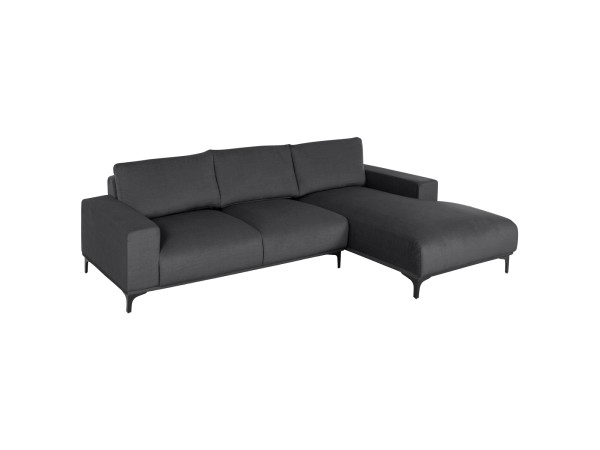 ΚΑΝΑΠΕΣ ΓΩΝΙΑ (ΔΕΞΙΑ) NOA HM3278.02R ΑΝΘΡΑΚΙ ΥΦΑΣΜΑ 288x90-157x67-80Υεκ.