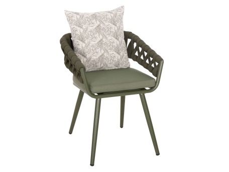 ΠΟΛΥΘΡΟΝΑ ΑΛΟΥΜΙΝΙΟΥ CAMDEN HM6141.09 ΜΑΞΙΛΑΡΙ ΜΕ PRINT-DARK OLIVE 56x60x72-87Υεκ