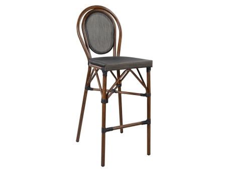 ΣΚΑΜΠΟ ΑΛΟΥΜΙΝΙΟΥ AZARIA HM5059 BAMBOO LOOK ΚΑΦΕ ΜΕ TEXTLINE 44x52x115Υεκ