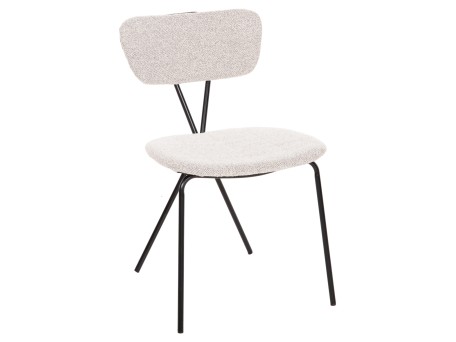 ΚΑΡΕΚΛΑ DORY HM9855.03 ΜΕΤΑΛΛΙΚΟΣ ΣΚΕΛΕΤΟΣ ΜΑΥΡΟΣ-ΑΝΟΙΧΤΟ ΓΚΡΙ ΥΦΑΣΜΑ 48,5x61x76Υεκ.