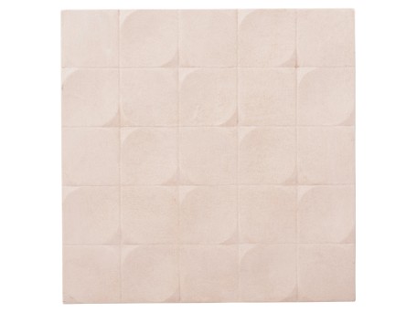 ΠΙΝΑΚΑΣ ΤΕΤΡΑΓΩΝΟΣ ΣΕΙΡΑ SANTORINI HM4516 MDF ΣΕ ΥΠΟΛΕΥΚΟ ΧΡΩΜΑ 80x4,5(πάχος)x80Υεκ.