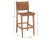 ΣΚΑΜΠΟ ΜΠΑΡ WALTER HM9841 ΞΥΛO TEAK ΣΕ ΦΥΣΙΚΟ-ΨΑΘΑ 46x55x105Υ εκ.