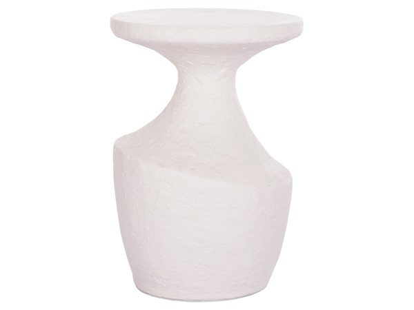 ΤΡΑΠΕΖΙ ΒΟΗΘΗΤΙΚΟ REBON HM18156.02L FIBER CEMENT ΣΕ ΛΕΥΚΟ--Φ40x56.5Υεκ.