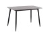 ΤΡΑΠΕΖΙ RAVEN HM9854.13 ΚΕΡΑΜΙΚΟ TOP ΓΚΡΙ ΜΑΡΜΑΡΟ-ΜΑΥΡΟ ΜΕΤΑΛΛΟ 120x70x73Υεκ.
