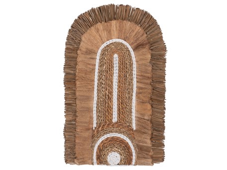 ΔΙΑΚΟΣΜΗΤΙΚΟ ΤΟΙΧΟΥ ME ΑΜΠΑΚΑ ΣΕ ΧΡΩΜΑ ΦΥΣΙΚΟ 32X58X8εκ.HM7791