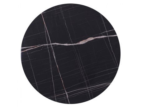 ΕΠΙΦΑΝΕΙΑ ΤΡΑΠΕΖΙΟΥ Φ70Χ2.5εκ. WERZALIT ΜΑΥΡΟ ΜΑΡΜΑΡΟ 741 HM5228.13