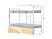 ΚΟΥΚΕΤΑ ΜΕ 2 ΣΥΡΤΑΡΙΑ SONAMA & ΣΤΡΩΜΑΤΑ 90X190εκ FLOOR HM10749.02 ΜΕΤΑΛΛΟ ΛΕΥΚΟ ΚΟΥΚΕΤΑ ΜΕ 2 ΣΥΡΤΑΡΙΑ SONAMA & ΣΤΡΩΜΑΤΑ 90X190εκ FLOOR HM10749.02 ΜΕΤΑΛΛΟ ΛΕΥΚΟ