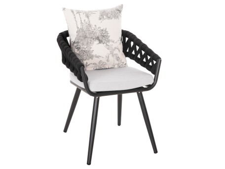 ΠΟΛΥΘΡΟΝΑ ΑΛΟΥΜΙΝΙΟΥ CAMDEN HM6141.01 ΜΑΞΙΛΑΡΙΑ ΕΚΡΟΥ ΜΕ PRINT-ΑΝΘΡΑΚΙ 56x60x72-87Υεκ