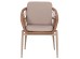 ΠΟΛΥΘΡΟΝΑ ΑΛΟΥΜΙΝΙΟΥ GALDIN HM6272.03 ΚΑΠΟΥΤΣΙΝΟ-P.E.RATTAN-ΜΠΕΖ ΥΦΑΣΜΑ 65x60x76Υεκ