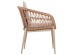 ΠΟΛΥΘΡΟΝΑ ΑΛΟΥΜΙΝΙΟΥ GALDIN HM6272.03 ΚΑΠΟΥΤΣΙΝΟ-P.E.RATTAN-ΜΠΕΖ ΥΦΑΣΜΑ 65x60x76Υεκ