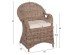 ΠΟΛΥΘΡΟΝΑ ΜΕ ΕΚΡΟΥ ΜΑΞΙΛΑΡΙ KEYLA HM9536 ΚΑΦΕ RATTAN 63x65x87Υεκ.