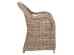 ΠΟΛΥΘΡΟΝΑ ΜΕ ΕΚΡΟΥ ΜΑΞΙΛΑΡΙ KEYLA HM9536 ΚΑΦΕ RATTAN 63x65x87Υεκ.