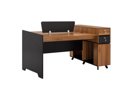 ΕΠΑΓΓΕΛΜΑΤΙΚΟΣ ΣΤΑΘΜΟΣ ΕΡΓΑΣΙΑΣ 2 ΑΤΟΜΩΝ SUPREME HM2374 154X120X89Υ εκ.