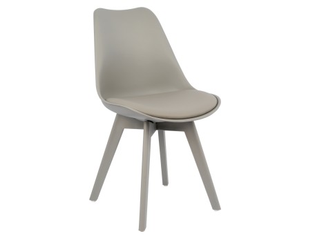 ΚΑΡΕΚΛΑ VEGAS HM0033.40 ΠΟΛΥΠΡΟΠΥΛΕΝΙΟΥ-PU-ΓΚΡΙ 48x56x82 εκ.