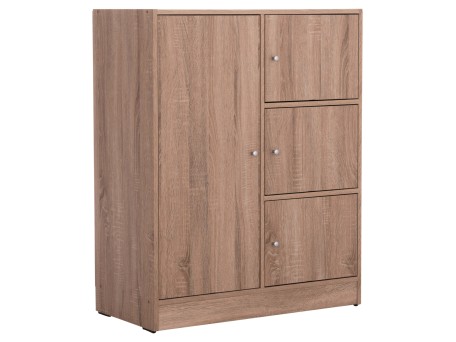 ΝΤΟΥΛΑΠΙ ΜΕ 4 ΑΠΟΘ.ΧΩΡΟΥΣ MATIN HM2479.02 SONAMA OAK ΜΕΛΑΜΙΝΗ 80x39,5x99,5Υεκ.