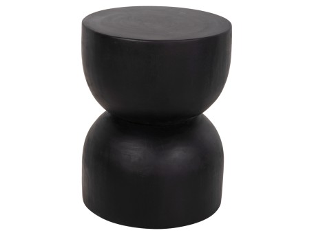 ΣΚΑΜΠΟ ΚΥΛΙΝΔΡΙΚΟ FEBRY HM9753.02 ΜΑΥΡΟ ΜΑΣΙΦ ΞΥΛΟ SUAR Φ35x45Υεκ.