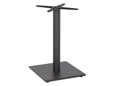 ΒΑΣΗ ΤΡΑΠΕΖΙΟΥ ΜΕΤΑΛΛΙΚΗ ΓΚΡΙ ΜΑΤ 45Χ45Χ71,5Yεκ. ΜΕ ΣΤΑΥΡΟ 45Χ45 ΚΑΙ ΡΕΓΟΥΛΑΤΟΡΟΥΣ HM438.20