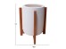 ΓΛΑΣΤΡΑ ΕΣΩΤ.ΧΩΡΟΥ HOFF HM4682.02S FIBER CEMENT ΛΕΥΚΟ-TEAK ΒΑΣΗ Φ31x43Υεκ