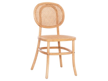 ΚΑΡΕΚΛΑ ΣΤΟΙΒΑΖOMENH PENNY HM8747.11 ΞΥΛΟ ΟΞΙΑΣ-ΣΥΝΘΕΤΙΚΟ RATTAN 44x51x87Υεκ.