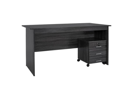 ΣΕΤ ΓΡΑΦΕΙΟΥ 2ΤΜΧ ΓΡΑΦΕΙΟ & ΣΥΡΤΑΡΙΕΡΑ  ΑΝΘΡΑΚΙ ΧΡΩΜΑ HM10337.01