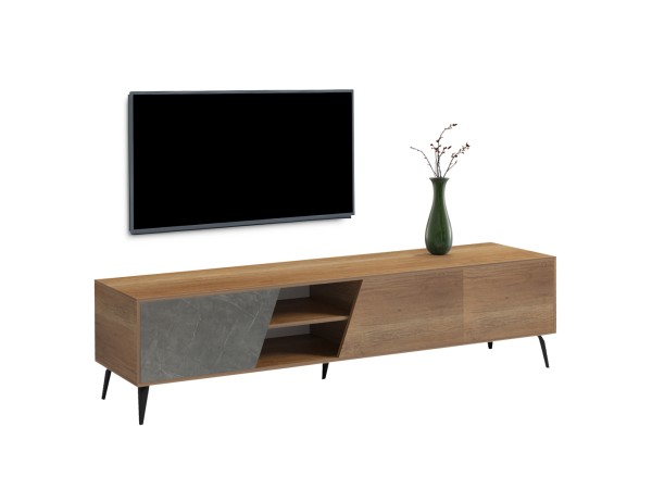 ΕΠΙΠΛΟ ΤΗΛΕΟΡΑΣΗΣ CATERRA HM18374.14 ΜΕΛΑΜΙΝΗ ΦΥΣΙΚΟ-MOORE STONE 180Χ35.5Χ48Υεκ. ΕΠΙΠΛΟ ΤΗΛΕΟΡΑΣΗΣ CATERRA HM18374.14 ΜΕΛΑΜΙΝΗ ΦΥΣΙΚΟ-MOORE STONE 180Χ35.5Χ48Υεκ.