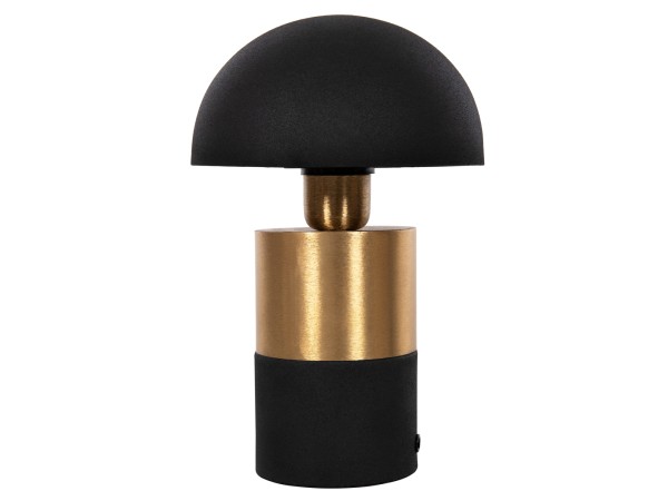 ΕΠΙΤΡΑΠΕΖΙΟ ΦΩΤΙΣΤΙΚΟ PUNE HM4255.04 ΜΕΤΑΛΛΟ ΣΕ ΜΑΥΡΟ-ΧΡΥΣΟ Φ18x28Υ εκ.