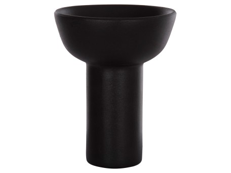 ΕΠΙΤΡΑΠΕΖΙΟ ΚΕΡΑΜΙΚΟ ΔΙΑΚΟΣΜΗΤΙΚΟ ELENDIL HM4603.02 ΜΑΥΡΟ ΜΑΤ Φ20x26.5Υεκ