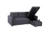 ΚΑΝΑΠΕΣ ΓΩΝΙΑ ΚΡΕΒΑΤΙ WAYNE 224x147x85Υεκ. HM3028.11 ΓΚΡΙ ΥΦΑΣΜΑ