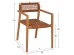 ΠΟΛΥΘΡΟΝΑ CHARLOTTE HM9637.01 ΞΥΛΟ TEAK ΦΥΣΙΚΟ & ΚΑΦΕ ΣΧΟΙΝΙ 59x54x83Y εκ. ΠΟΛΥΘΡΟΝΑ CHARLOTTE HM9637.01 ΞΥΛΟ TEAK ΦΥΣΙΚΟ & ΚΑΦΕ ΣΧΟΙΝΙ 59x54x83Y εκ.