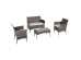 ΣΕΤ ΣΑΛΟΝΙ 4ΤΜΧ STASIA HM6089.02 ΣΥΝΘ.RATTAN ΓΚΡΙ-ΜΠΕΖ ΜΑΞΙΛΑΡΙΑ