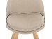 ΣΕΤ ΤΡΑΠΕΖΑΡΙΑΣ 5ΤΜΧ VEGAS HM21180 MDF TOP ΣΕ ΦΥΣΙΚΟ--ΥΦΑΣΜΑ ΜΠΕΖ